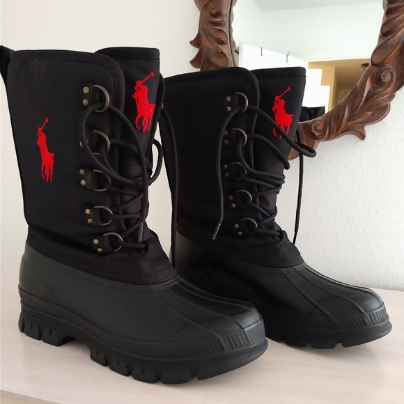 men's polo ralph lauren rain boots